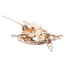 5X(Fashionable Bumble Bee Crystal Brooch Pin Costume Badge Party Jewelry G B9C7)