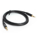 1m 1/8 inch 3.5mm Male to Male Stereo Audio Cable for Guitar Mixer Amplifier