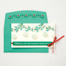 Olive Leaves Metal Cutting Dies + Silicone Stamps Set for Scrapbooking DIY