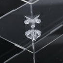3-Tier Acrylic Display Case Makeup Perfume Mini Figures Dustproof Box Holder