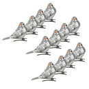Pack of 60 Lovely Artificial Feather Bird Foam Birds Photo Props Home Table