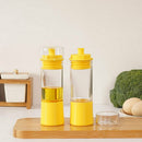 2 In 1  Resistant Oil Bottle Oil Brush 2 Pans