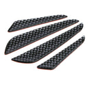 4x Anti-collision Trim Carbon Fiber Car Door Edge Guard Strip Protector Bump Bj