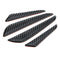 4x Anti-collision Trim Carbon Fiber Car Door Edge Guard Strip Protector Bump Bj