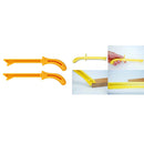 2pcs Durable Plastic Wood Saw Push Stick Fits for Radial Saws/Jointers