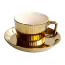 Gilded Tea / Coffee Cup And Saucer, Coffee Cup In