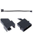 2pcs 4pin IDE Molex to 1-Port 3Pin/4Pin  Cooling Fan Splitter Power Cable