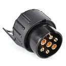 13Pin To 7Pin Plug Adapter Car Trailer Truck Caravan  Towbar Socket Convert3C
