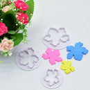 4Pcs/Set Hawaiian flower Fondant Mold Cutter Sugarcraft Cake toolsB Gw