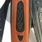 Leather Real Cowhide Guitar Strap for Electric Bass Guitar Adjustable Padde