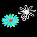 Romantic Flower Circle Metal Cutting Dies for Scrapbooking Album Cards Making 3c