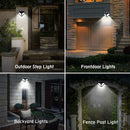 102 LED Waterproof 3 Mode Garden 1500lm PIR Motion Sensor Solar Light (A) A