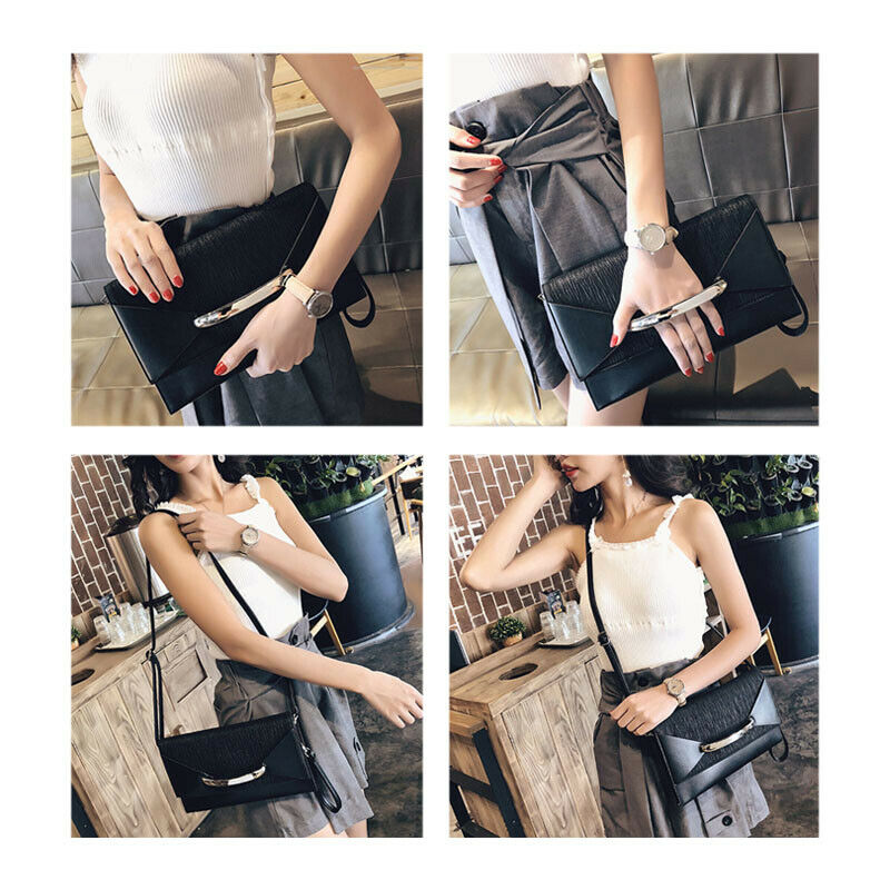 Envelope Clutch Bag Women Leather Birthday Party Evening Clutch Bags For Wo G6G9