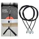 2 Pieces Fitness DIY Pulley Cable Machine Triceps Back Forearm Hand Workout