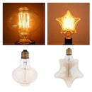 2pieces Edison Light Bulb Decor for Hotels Karaoke Restaurant Cafe 220V-240V