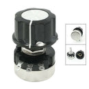 RV24YN20S 10K ohm Single Turn Carbon Film Rotary Taper Potentiometer w Knob
