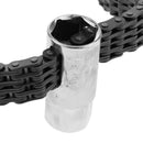 Oil Filter Wrench Heavy Duty Strap 52 Knots Dual Chain 1/2" Square Drive