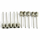 10 pcs Inflating Needle Pin Nozzle For Football Basketball Soccer Ball Air Pump