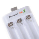 USB Battery Charger for AA and AAA Battery 3 Ports Battery Charger  Z