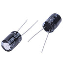 10 x 330uF 25V 105C Radial Electrolytic Capacitor 8x12mm O5X1