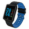 Electronic Sports Bluetooth Smart Watch Alarm Clock 180mAh Men Women Blue