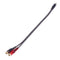 1pc 30cm 2 RCA Male to 1 RCA Female OFC Splitter Cable for Car Audio System #JT1