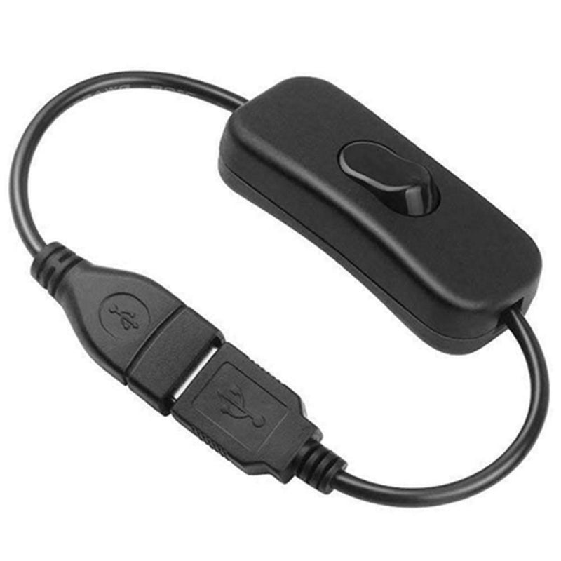 USB ON OFF Switch Cable USB 2.0 Male to Female Extension Extender Cable