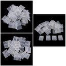 60Pcs AB Clip Buckle LiPo Battery Balance Plug Connector Protector for 2S 3S 4S