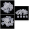 60Pcs AB Clip Buckle LiPo Battery Balance Plug Connector Protector for 2S 3S 4S