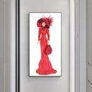 DIY Full Round Diamond Painting Dress Lady Handmade Picture Crafts (A1707)