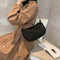 Nylon Women Shoulder Handbags Solid Ladies Travel Messenger Bags (Black) A#S