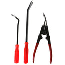 3 pcs Car Trim Removal Tool Pry Plier Door Panel Dash Radio Audio se â„–[