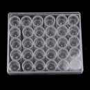 30 Grids Jewelry Beads Sewing Pills Storage Containers Clear Plastic Box Jar