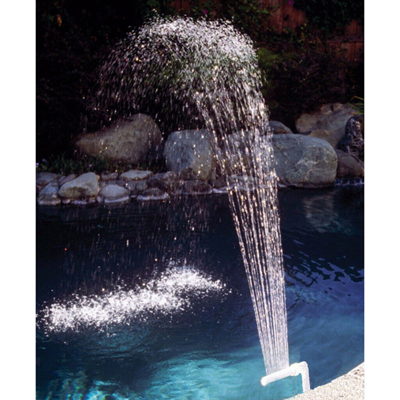 Adjustable Pool Waterfall Fountain  Water Feature Spray Decoration