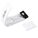 Convenience Closer Sealer Soda joining food Plastic bag (white)