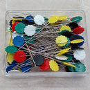 Flower Head Pins(200Pcs) Dressmaking Wedding Quilting Patchwork Pins Access