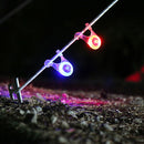 10pcs Waterproof LED Outdoor Tent Rope Warning Hanging Lights Random Color