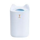 Large Capacity Home Air Humidifier Double Nozzle Fine Mist Sprayer (White) A