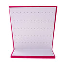 Velvet Jewelry Frame Tray Rings Earrings Display Board Rose Pink