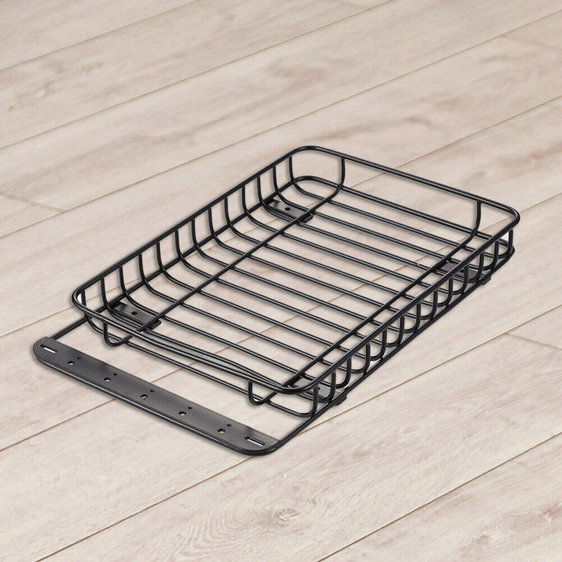 RC Car Rock Crawler Metal Roof Rack Luggage Carrier for Axial ScxIII Trx-4