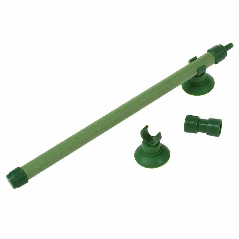 Fish Tank Aquarium 7" Green Air Diffuser Tube Bubble Wall