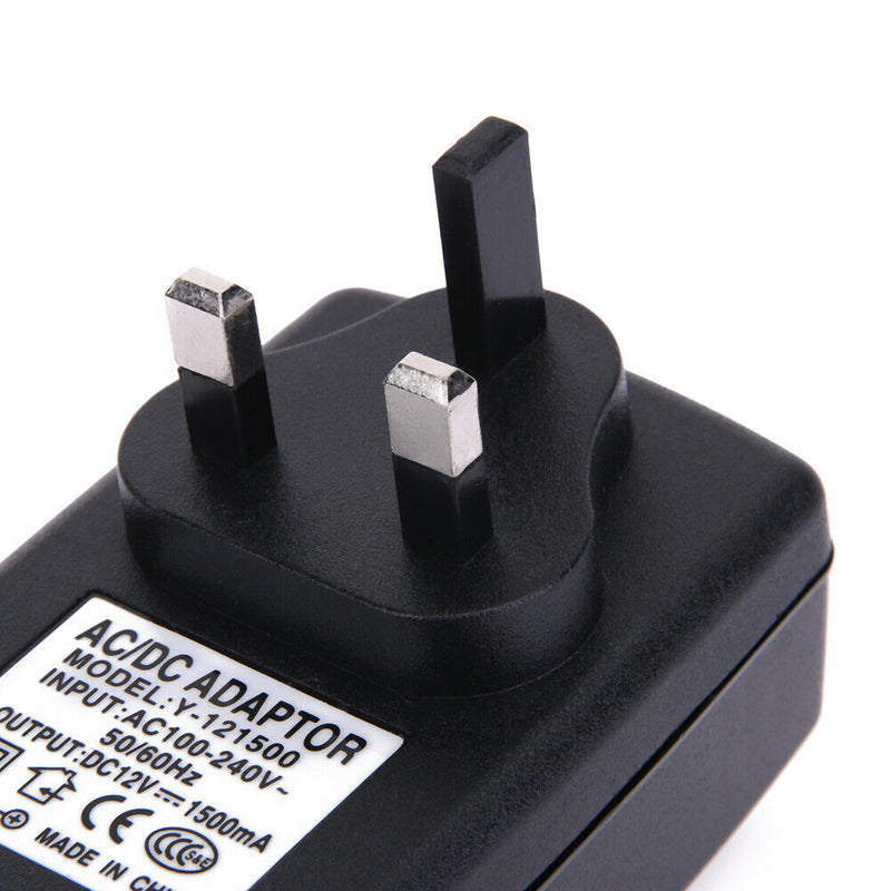 DC12V 1.5A Adapter AC to DC Converter Power Supply Adapter 5.5*2.5 mm