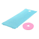 Spa Massage Bed Mattress Sheet Cover Blue With Pink Face Rest Cradle Cover