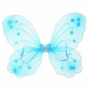 Fairy Princess Butterfly Wings Wand Headband 3 pc Set Halloween Party Role  Q6B4