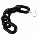 Funny 5 Loops Acrylic Chain Long Earrings Fashion Drop Earrings for Women G