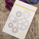 Gears Metal Cutting Dies Stencil Scrapbooking Card Paper Embossing Craft ME