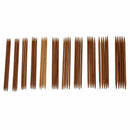 5 Sets of 11 Sizes 5'' (13cm) Double Pointed Carbonized Bamboo Knitting Kit