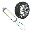 1Pcs Universal Steel Car Tire Anti-skid Chains Emergency Snow Mud Road for SUV