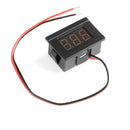 DC Digital Voltmeter Head 0.36 inch LED Digital Voltmeter DC 4.5-30V MotorcyA7J8