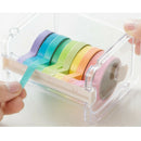 2 pack Transparent visible Desktop Tape Dispenser (not included Masking Tap R4H6